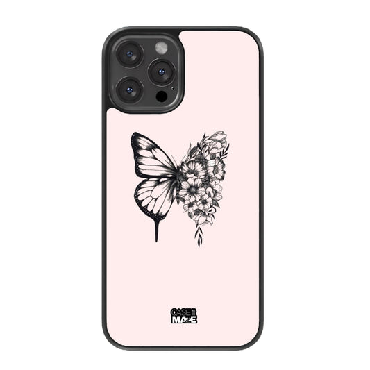 Butterfly X Flower case