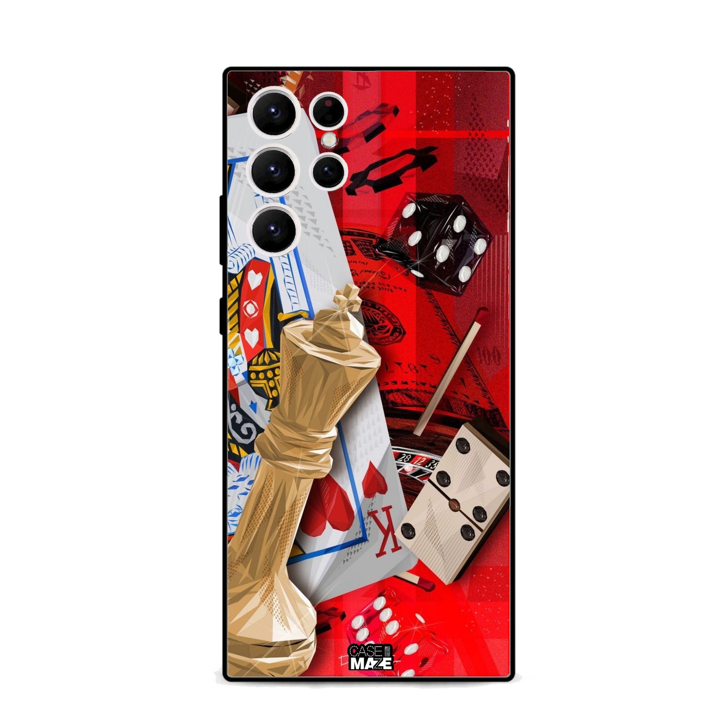 Golden Queen Card Case