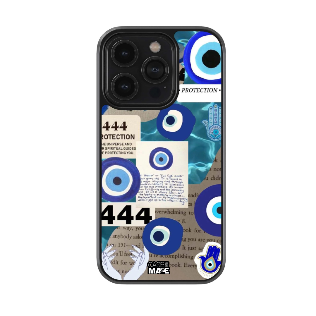444 Angle evil eye case
